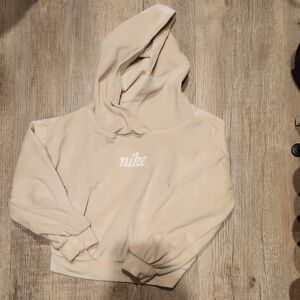Nike Beige Pullover Hoodie